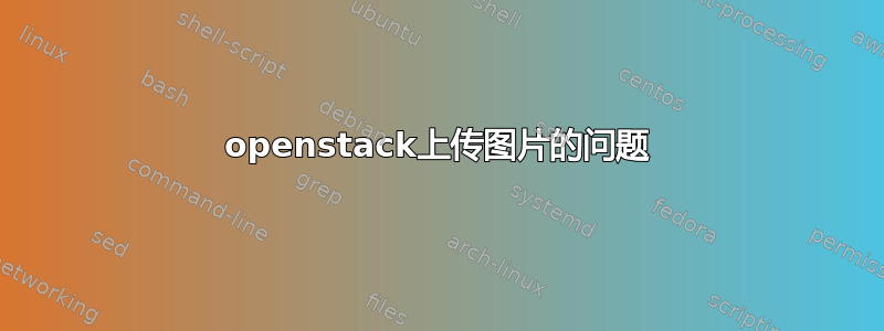 openstack上传图片的问题