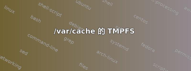 /var/cache 的 TMPFS