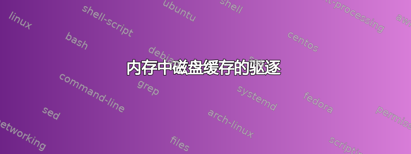 内存中磁盘缓存的驱逐