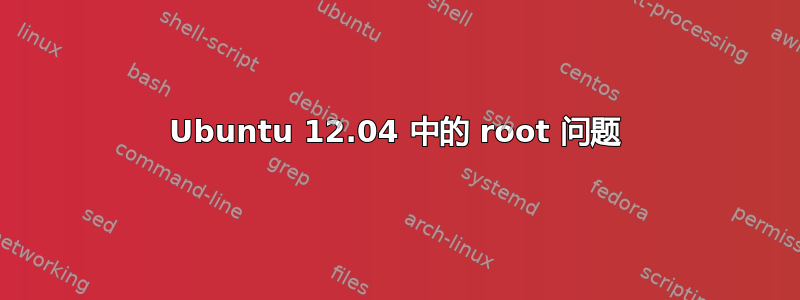 Ubuntu 12.04 中的 root 问题