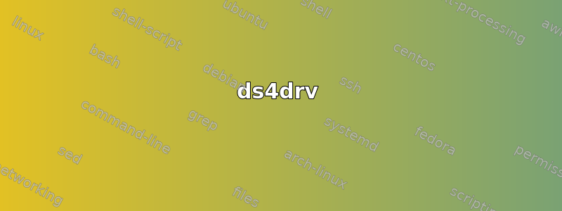 ds4drv