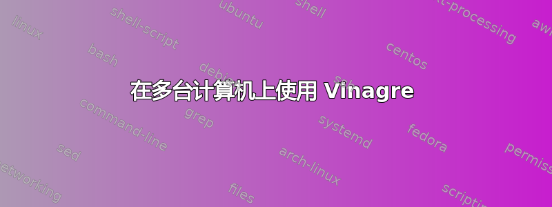 在多台计算机上使用 Vinagre