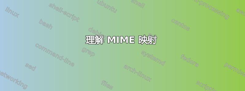 理解 MIME 映射