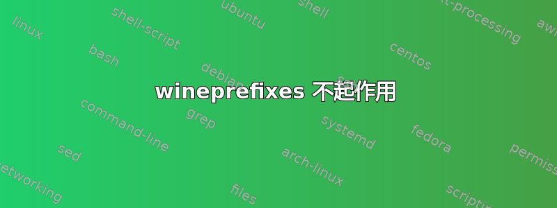 wineprefixes 不起作用