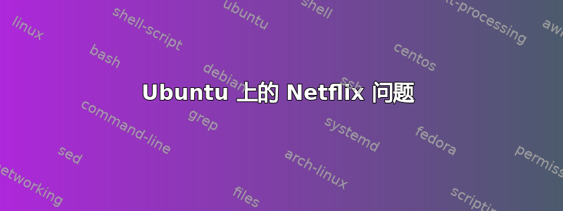 Ubuntu 上的 Netflix 问题