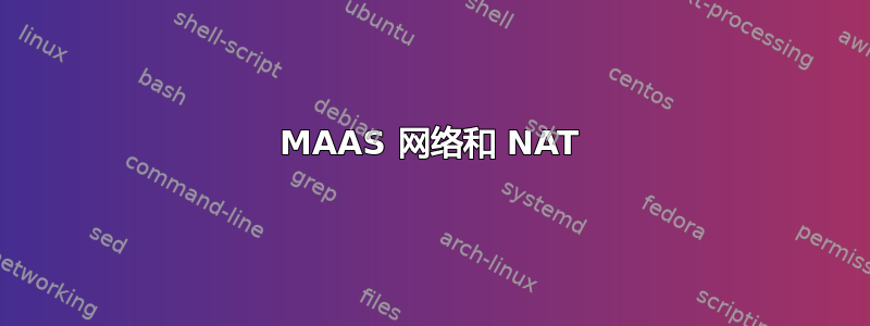 MAAS 网络和 NAT