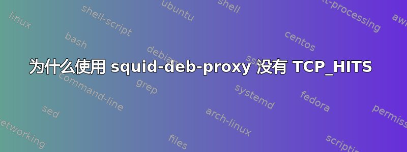 为什么使用 squid-deb-proxy 没有 TCP_HITS