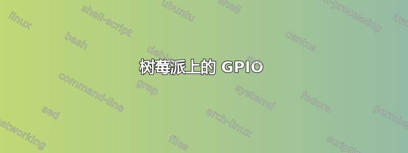 树莓派上的 GPIO