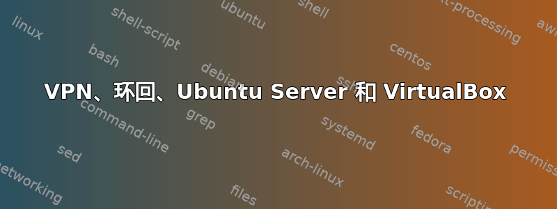 VPN、环回、Ubuntu Server 和 VirtualBox