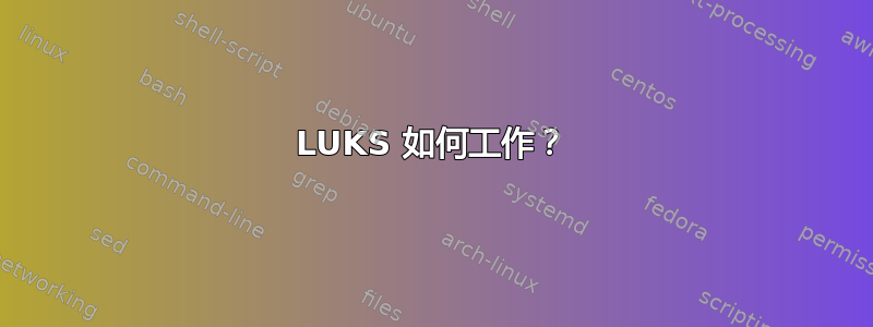 LUKS 如何工作？