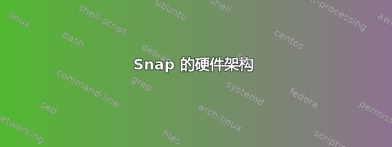 Snap 的硬件架构