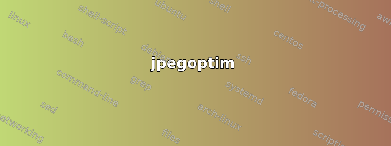 jpegoptim