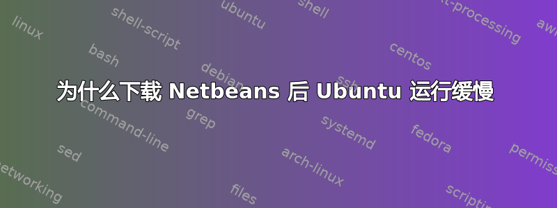 为什么下载 Netbeans 后 Ubuntu 运行缓慢