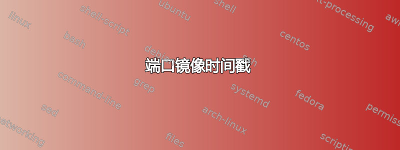 端口镜像时间戳