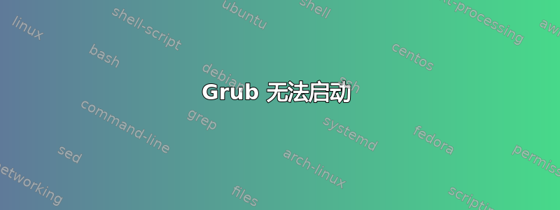 Grub 无法启动