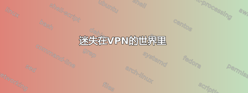 迷失在VPN的世界里