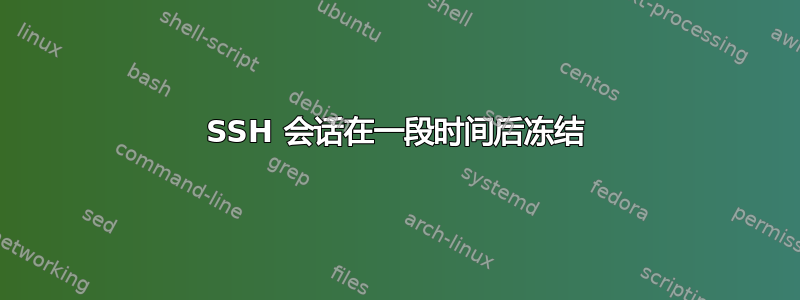 SSH 会话在一段时间后冻结