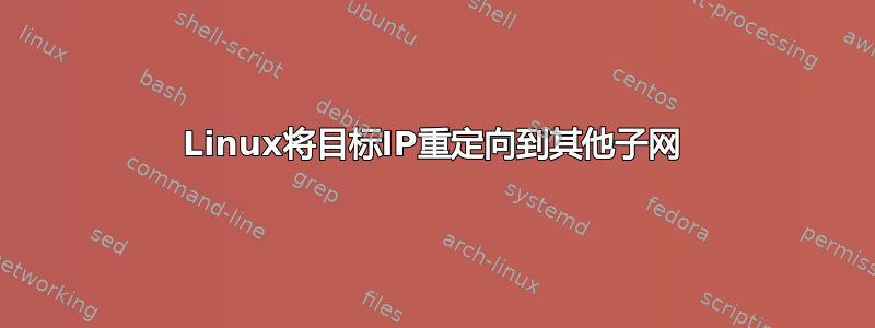 Linux将目标IP重定向到其他子网