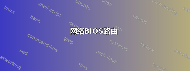 网络BIOS路由