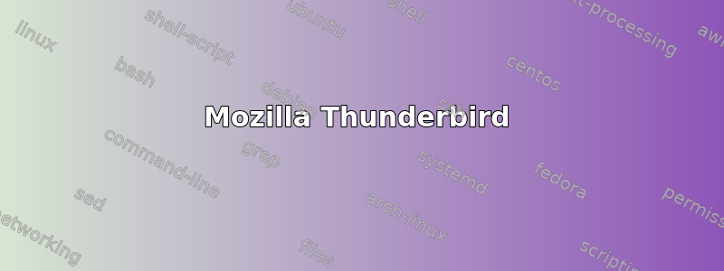 Mozilla Thunderbird