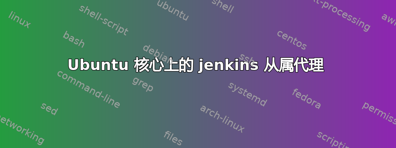 Ubuntu 核心上的 jenkins 从属代理