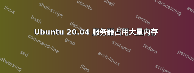 Ubuntu 20.04 服务器占用大量内存