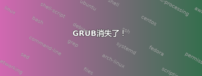 GRUB消失了！