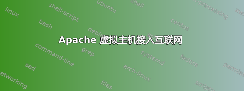 Apache 虚拟主机接入互联网