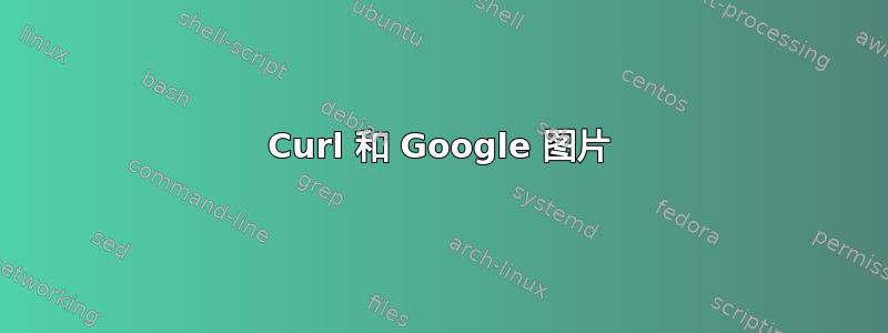 Curl 和 Google 图片