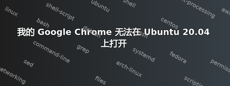 我的 Google Chrome 无法在 Ubuntu 20.04 上打开