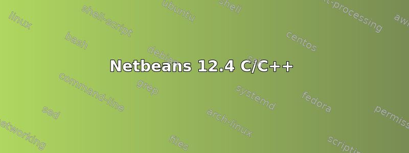 Netbeans 12.4 C/C++