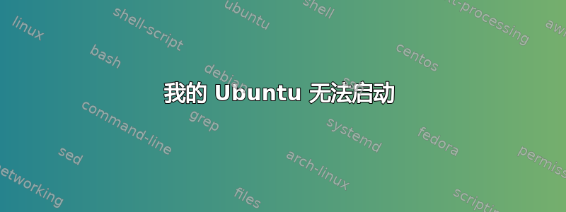 我的 Ubuntu 无法启动