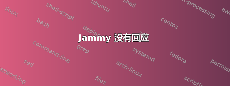 Jammy 没有回应