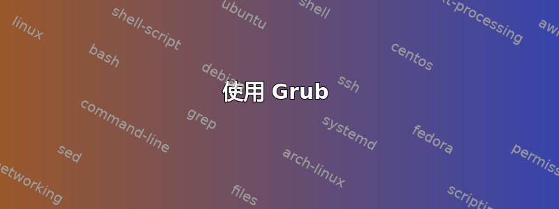 使用 Grub