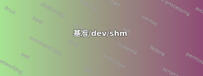 基准/dev/shm