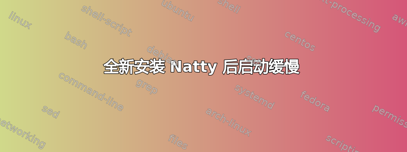 全新安装 Natty 后启动缓慢