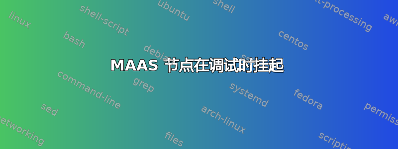 MAAS 节点在调试时挂起