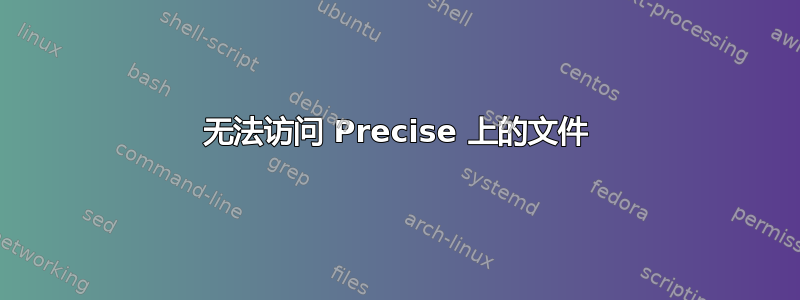 无法访问 Precise 上的文件