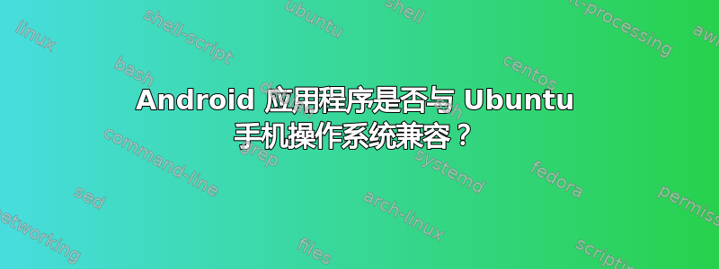 Android 应用程序是否与 Ubuntu 手机操作系统兼容？