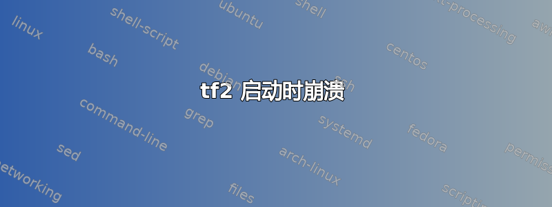 tf2 启动时崩溃