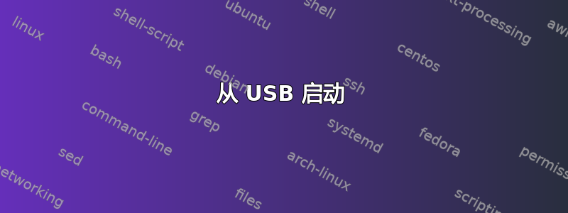 从 USB 启动