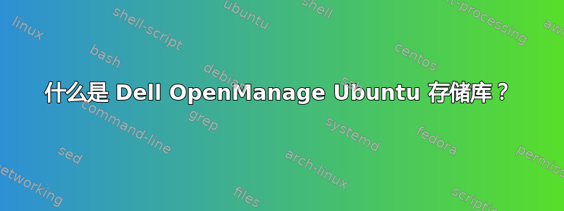 什么是 Dell OpenManage Ubuntu 存储库？