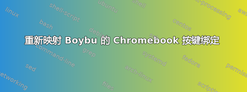 重新映射 Boybu 的 Chromebook 按键绑定