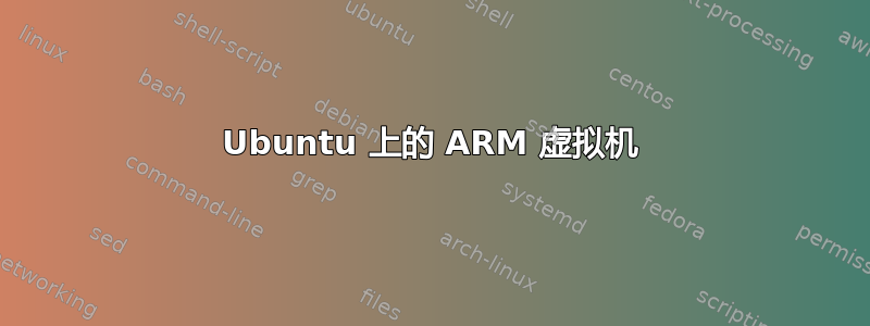 Ubuntu 上的 ARM 虚拟机