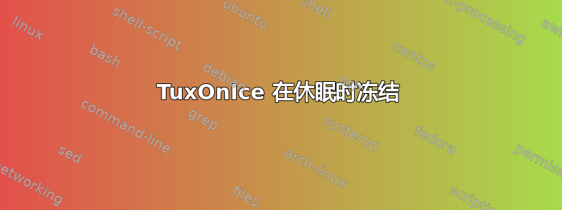 TuxOnIce 在休眠时冻结