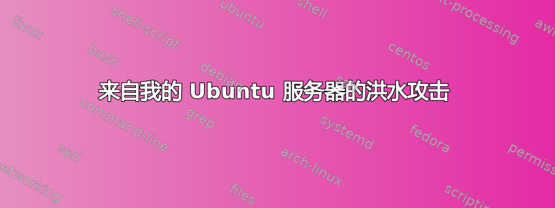 来自我的 Ubuntu 服务器的洪水攻击