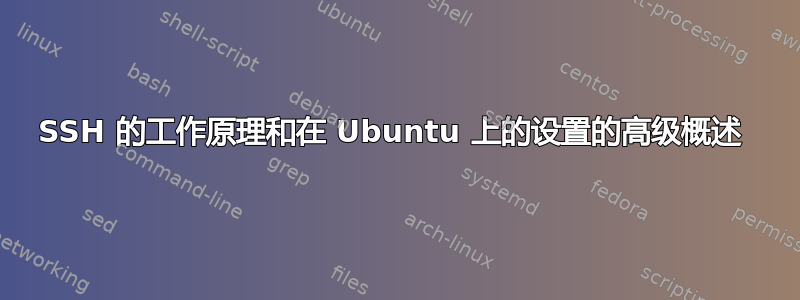 SSH 的工作原理和在 Ubuntu 上的设置的高级概述 