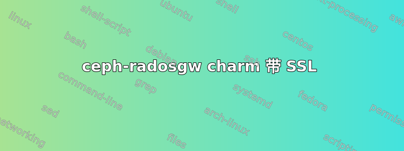 ceph-radosgw charm 带 SSL