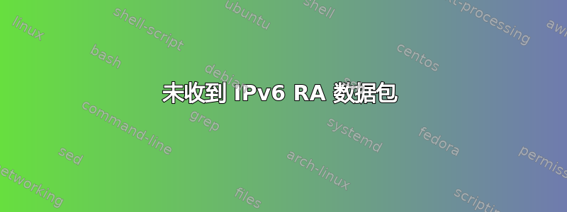 未收到 IPv6 RA 数据包