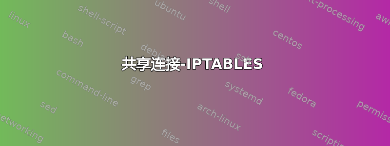 共享连接-IPTABLES